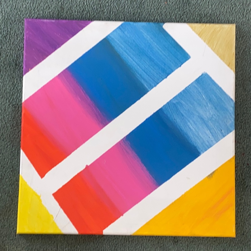 Abstract | Acrylic Painting | Created by me: Anna-Marie | 20x20-Stretched Canvas